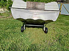 Візок для металевого / пластикового човна BVS Universal - AVT M/P вантажопідйомність до 170 кг ширина човна 135-185 см зручні, фото 2