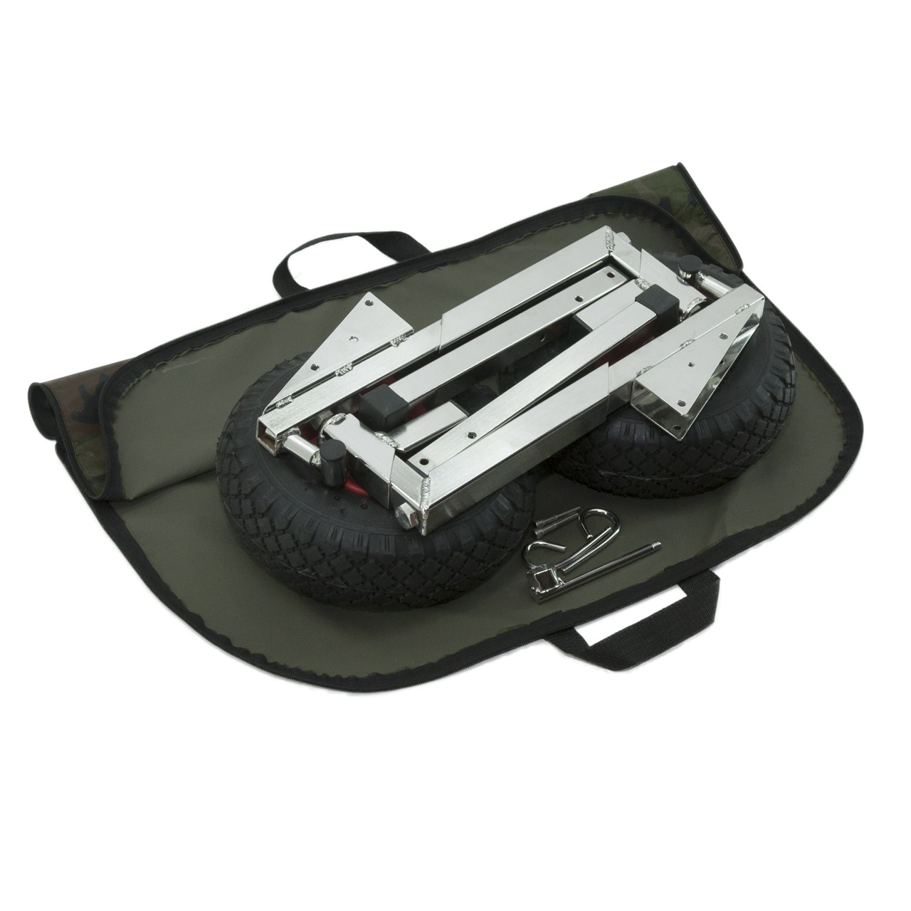 Сумка для транцевих коліс BVS камуфляжна водовідштовхувальна 52*26*15 см для зберігання та перенесення