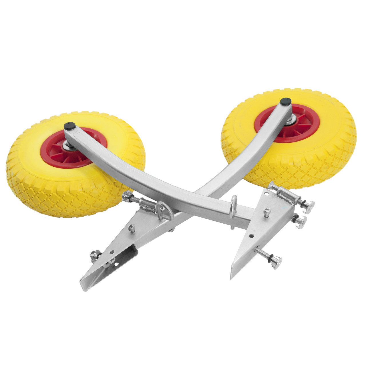 Транцеві колеса для надувного човна з ПВХ BVS КТ400 І-Пено знімні з пінополіуретановими колесами навантаження до 150 кг