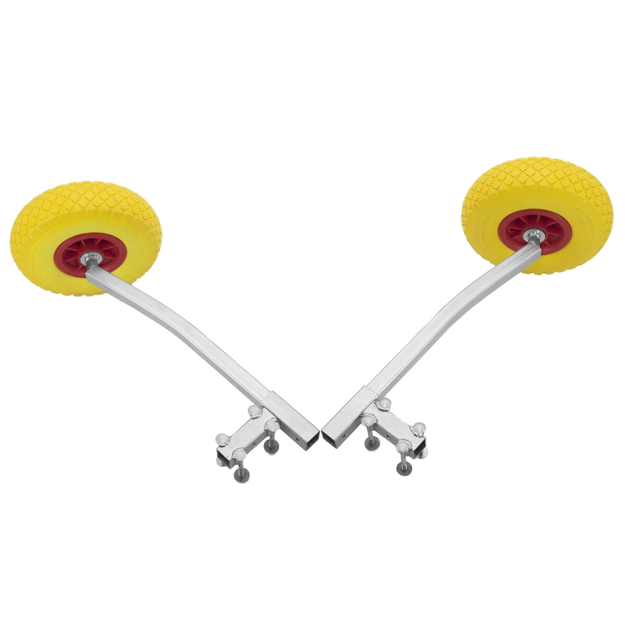 Транцеві колеса BVS КТ450 Колея-Пено сверхстійка модель з вантажопідйомністю до 170 кг та пінополіуретановими колесами 260х85 мм