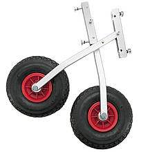 Транцеві колеса BVS КТ400 AVT з автоматичною фіксацією до 170 кг для надувних і алюмінієвих човнів