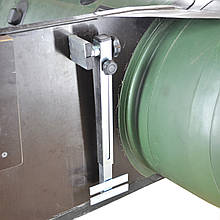 Тримач датчика ехолота BVS Sonar TR StructureScan на транець надувних човнів з ПВХ знімний універсальне кріплення