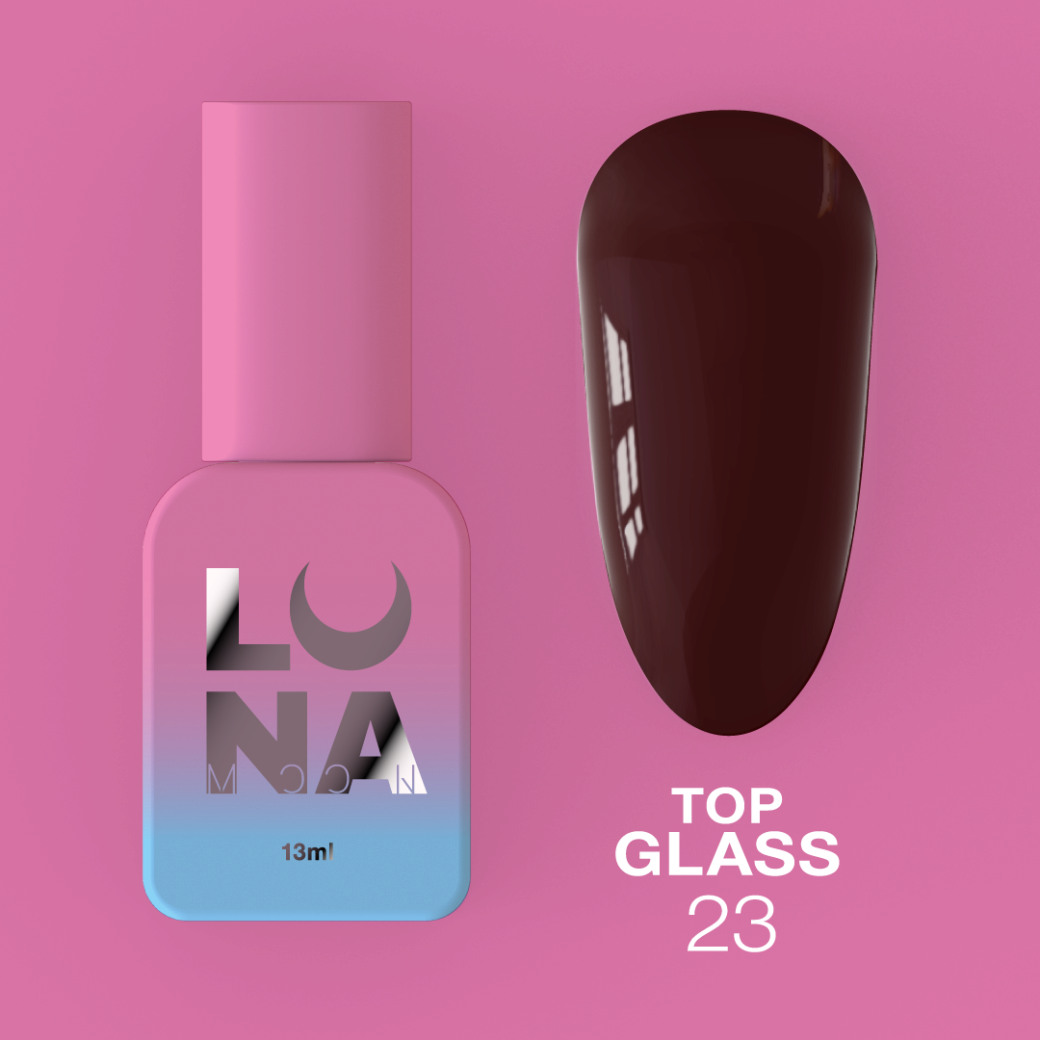 Топ для гель-лаку LUNAmoon Top Glass №23 13ml