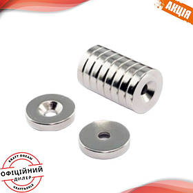 Промисловий неодимовий магніт 14 х 3 мм Kraft&Dele KD11833 рідкоземельний магніт