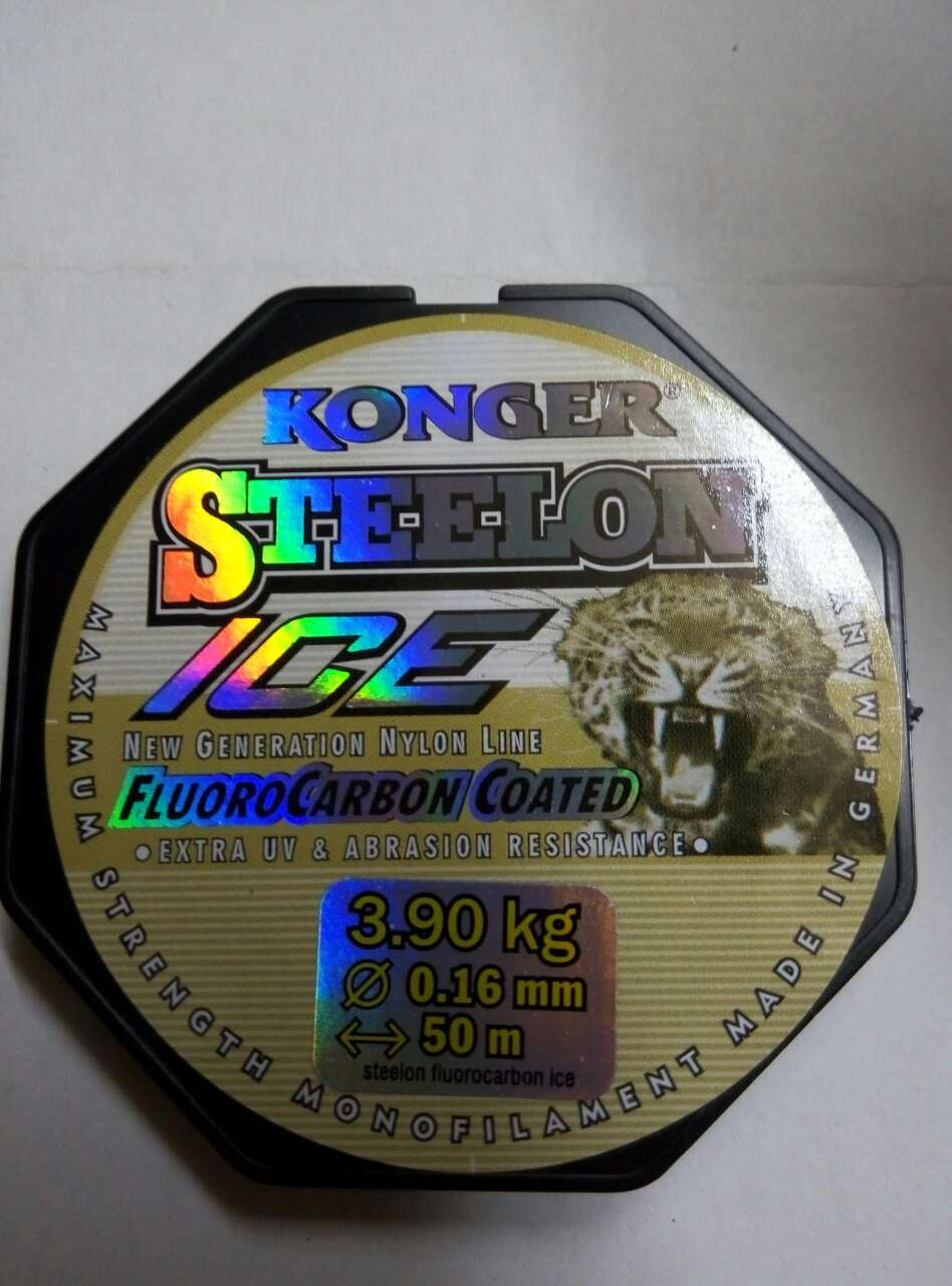 Волосінь Konger Steelon (флюорокарбон) 50 метрів 0.16