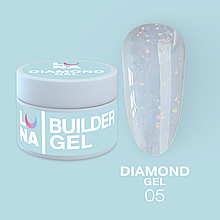 Гель для нарощування LUNAmoon Diamond Gel №5 15 ml