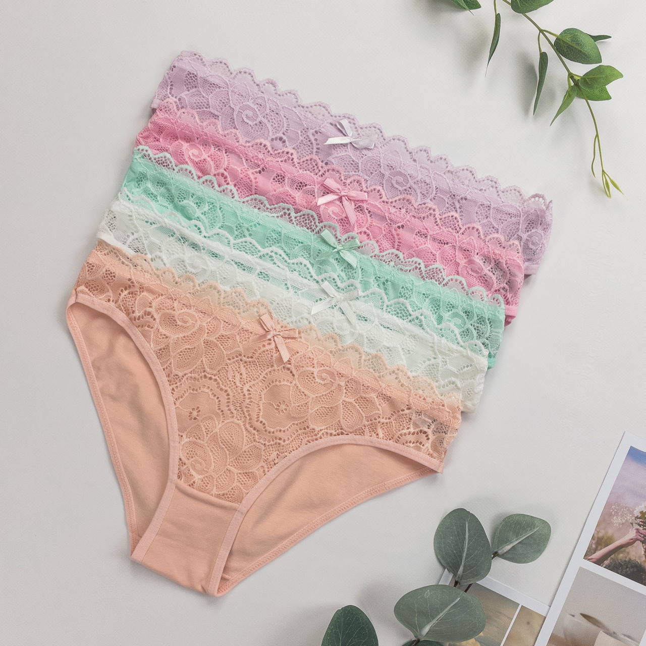 Труси жіночі сліпи Nicoletta Туреччина M, L, XL, 2XL | 5 шт.