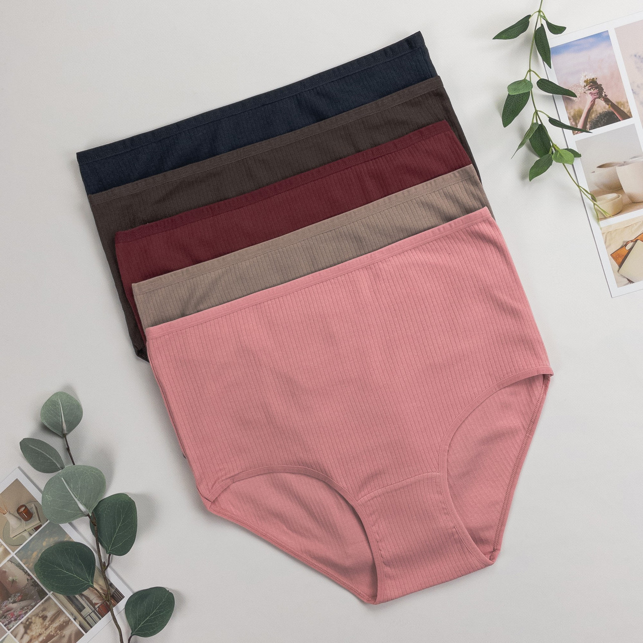 Труси жіночі сліпи Nicoletta Туреччина супербатал рубчик 5XL, 6XL, 7XL | 5 шт.