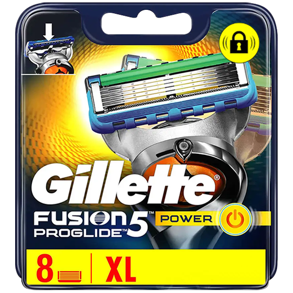 Змінні касети для гоління Gillette Fusion 5 Proglide Power (8 шт.)