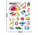 Планшет графічний «Єдиноріг» 10.5 дюймів монохромний з LSD екраном, CJ-4256367, рожевий, фото 3