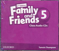 Family and Friends 5 Second Edition - Class Audio CDs (3 шт.)