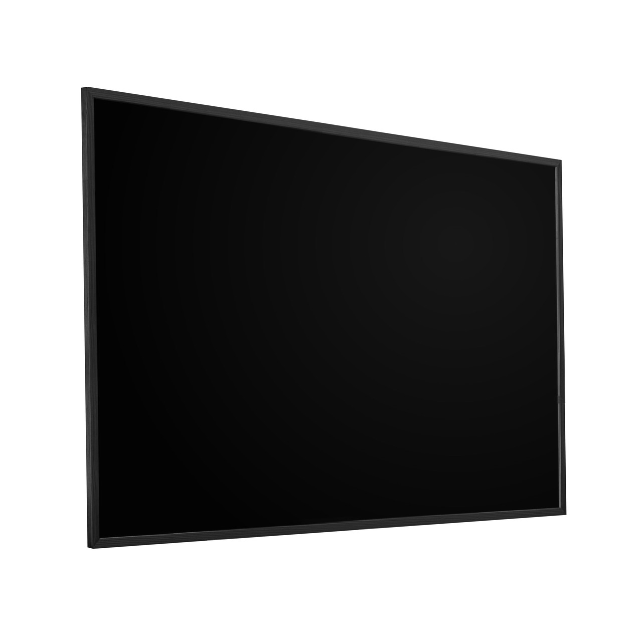 Дошка-меню для крейди, XL, (100х70см), чорна дерев'яна рама