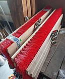 Щітка вулична Мітла поліпропілен без рукоятки дерев'яна колодка з металевим кріпленням 500х50мм довжина ворсу 70мм, фото 5