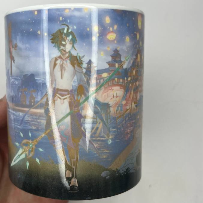 Чашка Genshin Impact Xiao, уцінка Уц_L8_07, фото 1