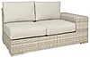 Кутовий диван із техноротанга зі столиком Avocado бежевий Focus Garden, фото 8
