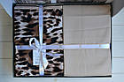 Постільна білизна First Choice Cotton 200x220 Leopard Brown, фото 5