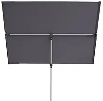 Поворотна садова парасолька Active 180x130 см антрацит Doppler, фото 3