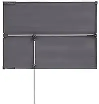Поворотна садова парасолька Active 180x130 см антрацит Doppler, фото 5