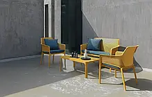 Садова подушка для лавки Nardi NET BENCH - денім, фото 5