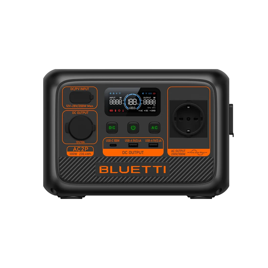 BLUETTI AC2P зарядна станція 300W