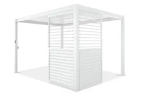 Жалюзі для перголи Gutroof Premium 3 м білий, фото 3