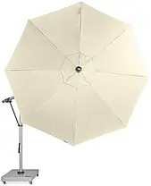 Садова парасоля з боковою опорою Doppler Expert 350 Beige, фото 4