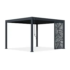 Декоративна панель Deco для перголи Gutroof 1,3 м антрацитова, фото 2