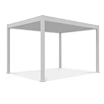 Пергола Gutroof Elegance Automatic 3x4 White з LED-підсвіткою, фото 3