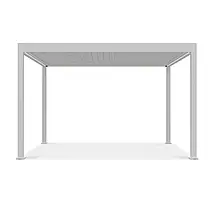 Пергола Gutroof Elegance Automatic 3x4 White з LED-підсвіткою, фото 4