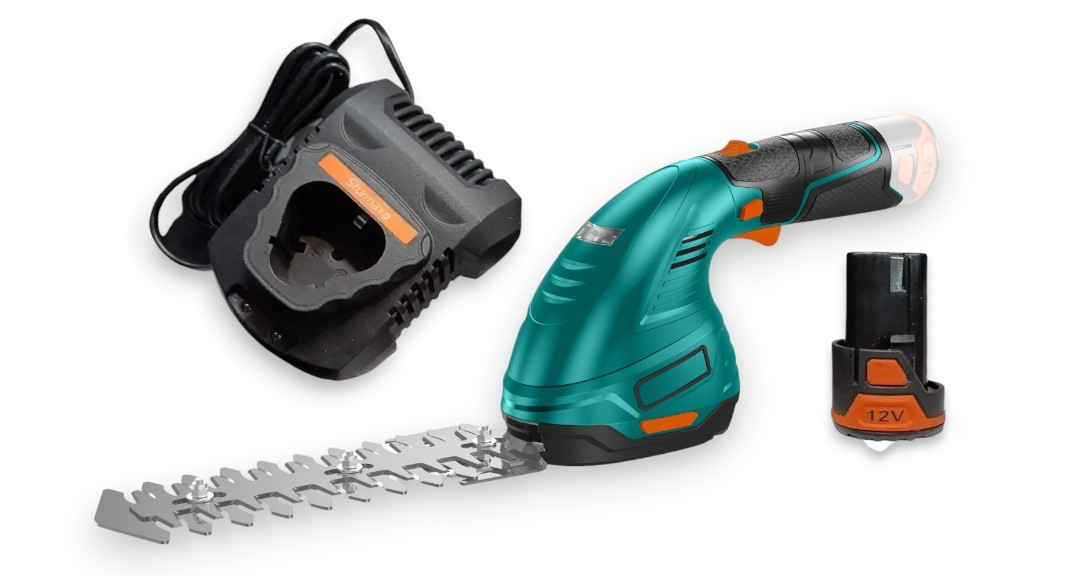 Sturmax GTM3512CL кущоріз акумуляторний 12В + 1 акумулятор 2.0Аг та зарядний пристрій.