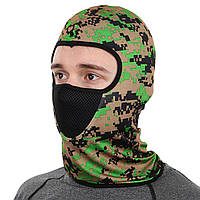Балаклава-підшоломник камуфляж Woodland SP-Sport MS-9291