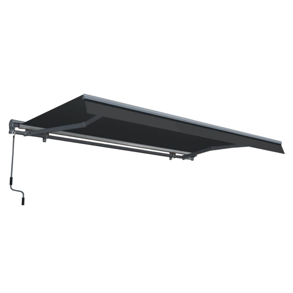 Ручна маркіза для тераси Gutroof PREMIUM 450x300, Сірий