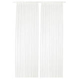 Гардини прозорі білі IKEA TERESIA 145x300 см тюлеві штори ІКЕА ТЕРЕЗІЯ, фото 3