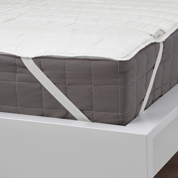 Чохол для матраца 90x200 см IKEA LUDDROS наматрацник односпальний ІКЕА ЛУДРОС