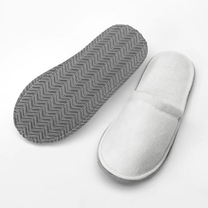 Чоловічі домашні капці IKEA T÷SJÖN розмір L/XL білі ІКЕА ТОШЕН
