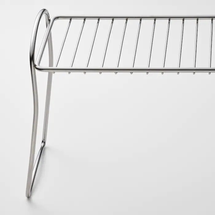 Сушарка-підставка з неіржавкої сталі IKEA VÄLVöRDAD 13x32 см ІКЕА ВЕЛЬБРАД