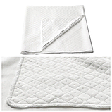 Чохол для матраца IKEA STJÄRNLÖK 90x200 см білий наматрацник ІКЕА ШЕРНЛЕК, фото 2