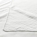 Чохол для матраца IKEA STJÄRNLÖK 90x200 см білий наматрацник ІКЕА ШЕРНЛЕК, фото 3