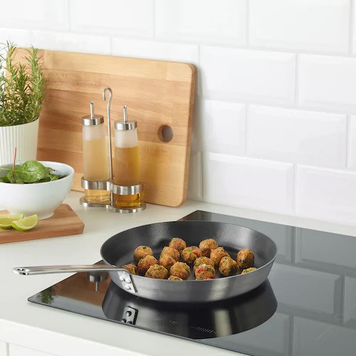 Сковорода Ø28 см IKEA 365+ з неіржавкої сталі з антипригарним покриттям Teflon® Professional ІКЕА, фото 1