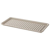 Сушарка для посуду сталева IKEA VÄLVöRDAD 15x35 см бежевий/гальванізований ІКЕА ВЕЛЬБРАД