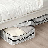 Універсальна міцна сумка для зберігання речей IKEA GÖRSNYGG 55x49x19 см органайзер для одягу ІКЕА 405.041.93, фото 3