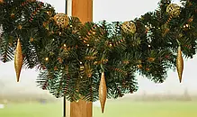 Різдвяна гірлянда з ялини \"Комета\", довжина 400 см, густа - MoodMe, фото 5