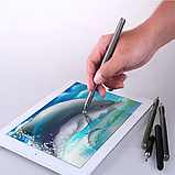 Універсальний стилус Pencil Premium для всіх сенсорних екранів, сірий олівець-ручка для Android iOS Windows, фото 4