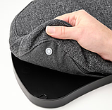 Підставка для ноутбука IKEA ÖJULF 52х38см килимок-подушка для ноутбука темно-сірий ІКЕА, фото 4