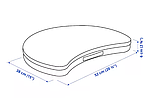 Підставка для ноутбука IKEA ÖJULF 52х38см килимок-подушка для ноутбука темно-сірий ІКЕА, фото 6