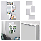 Фоторамка — колаж для світлин настінна рамочка біла IKEA YLLEVAD 21x41 см (4 фото) ІКЕА ІЛЕВАД, фото 3