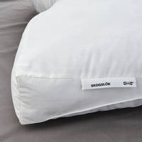 Ергономічна подушка, універсальна біла IKEA SKOGSLÖK 40x55 см ІКЕА ШОГСЛЕК