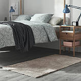 М'який килим у кімнату IKEA STOENSE короткий ворс 80x150 см кремово-білий ІКЕА СТОЕНСЕ 504.268.02, фото 6