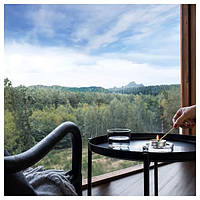 Ароматичні свічки-таблетки чайні IKEA PÄRONTRÄD 12 шт. х 9 годин горіння гірське повітря, цитрусові та кедр