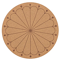 Сервірувальна підставка під столові прилади IKEA SVARTVIDE пробкове дерево, дерев'яні 35 см ІКЕА